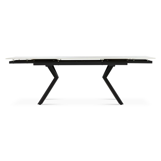 Pisco - table de salle à manger extensible en céramique