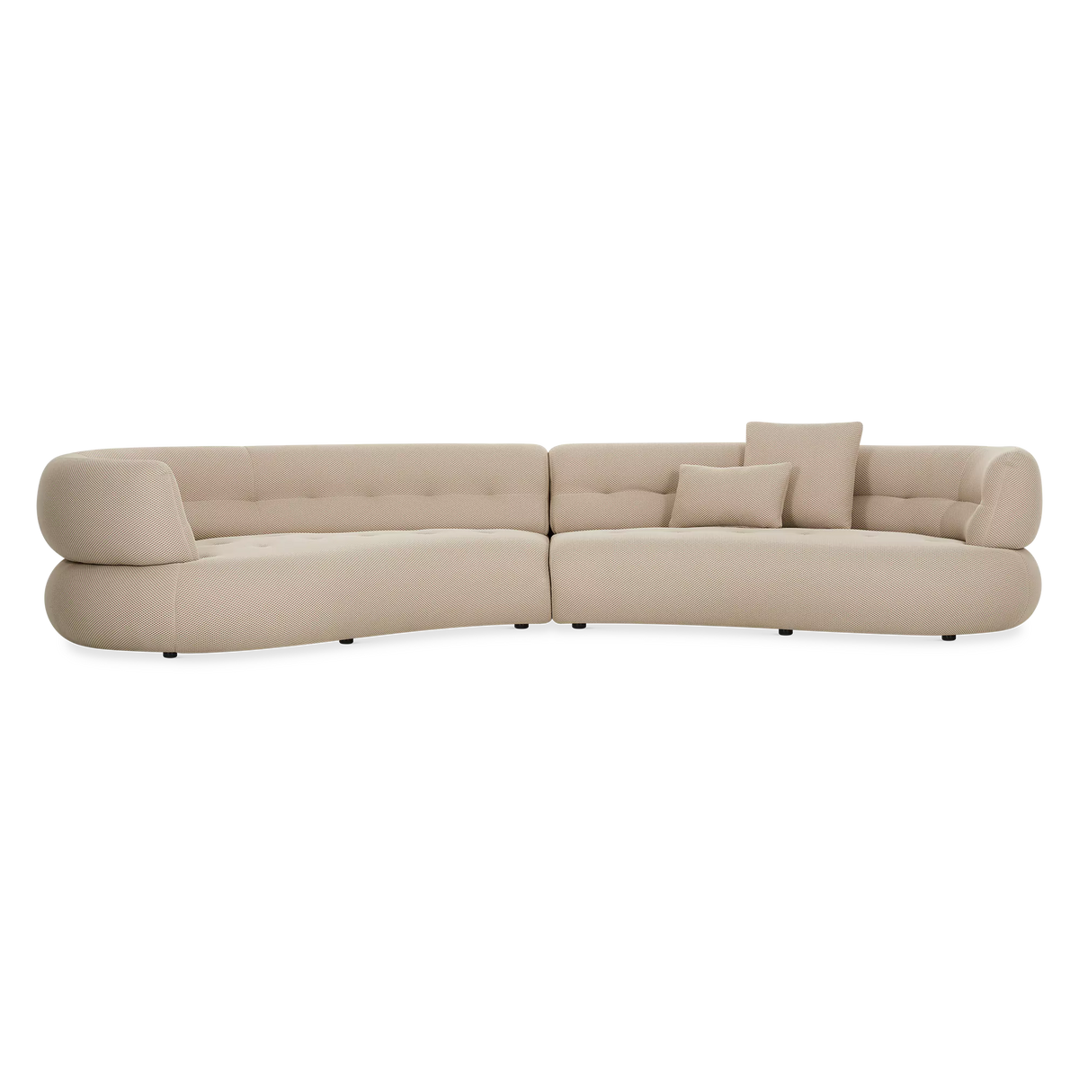 Otto - Large Fabric-Upholstered Sectional Sofa