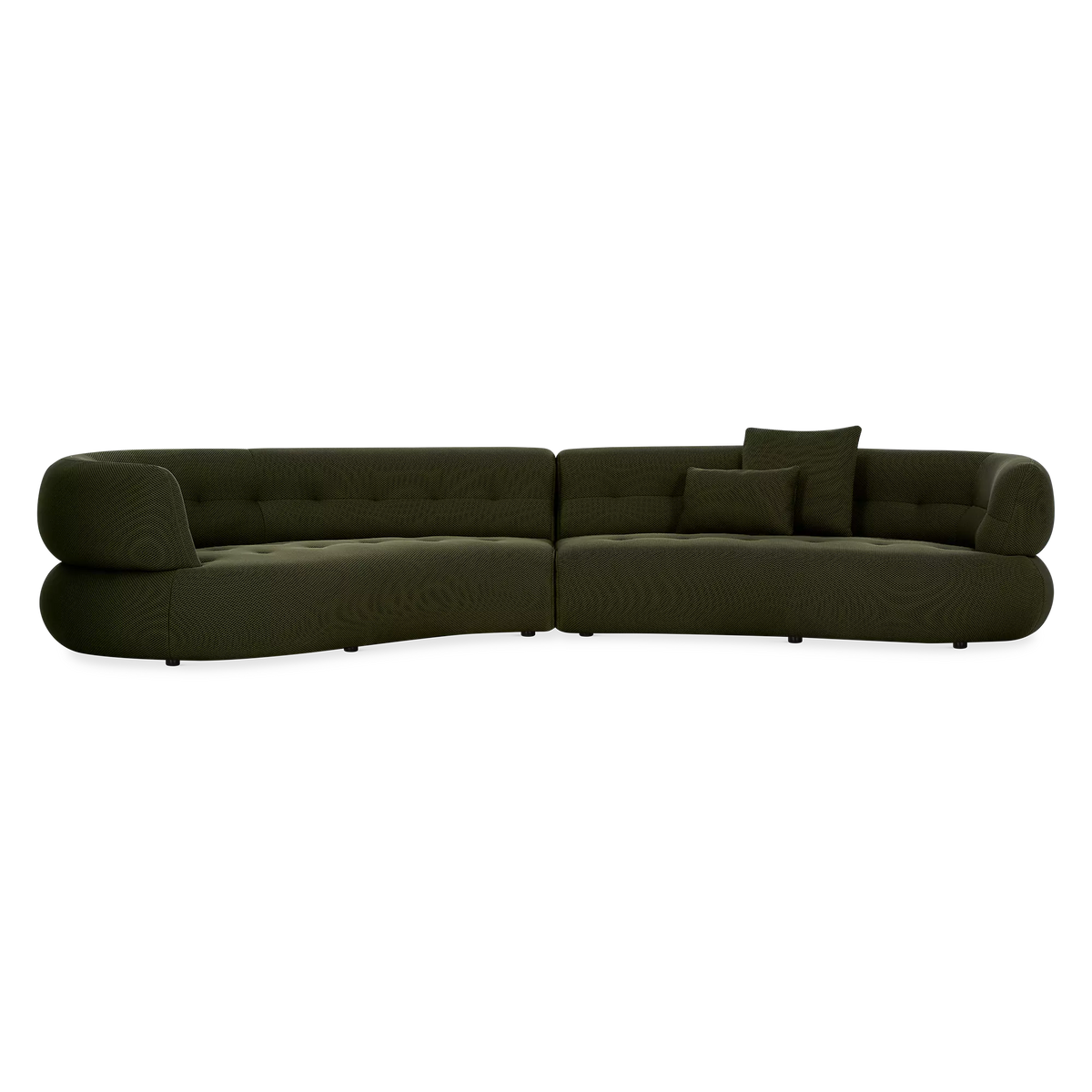 Otto - Large Fabric-Upholstered Sectional Sofa