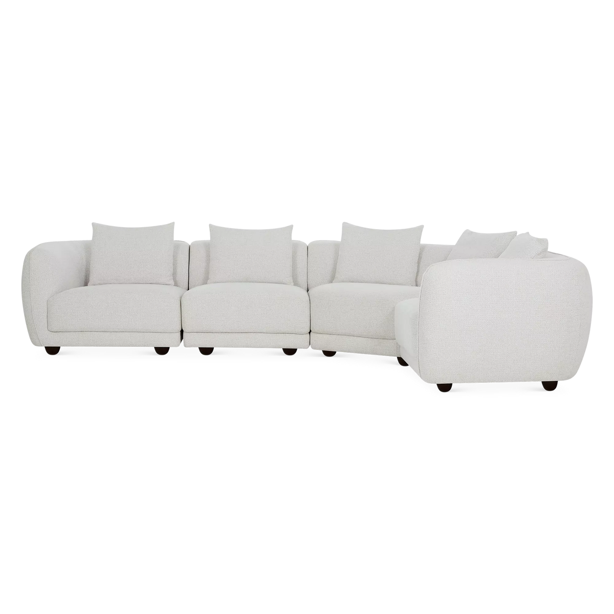 Lily - Fabric Sectional Sofa