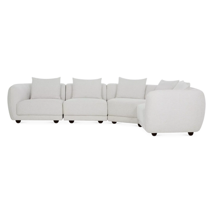 Lily - Fabric Sectional Sofa