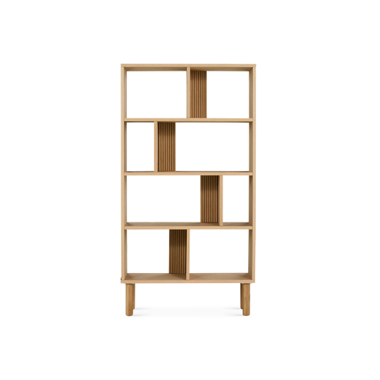 Victor - Oak Wood Bookcase