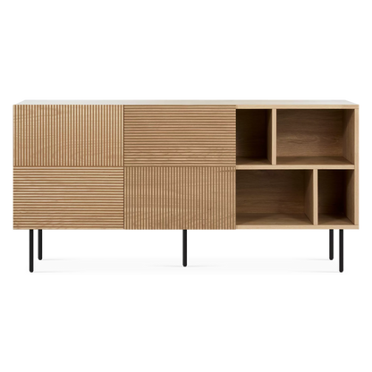 Cannelle - Oak Veneer Sideboard
