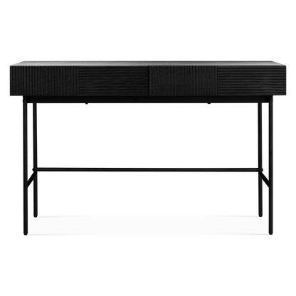 Cannelle - Natural or Black Oak Desk