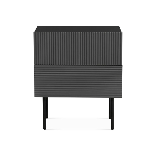Cannelle - Wooden 2-Drawer Nightstand