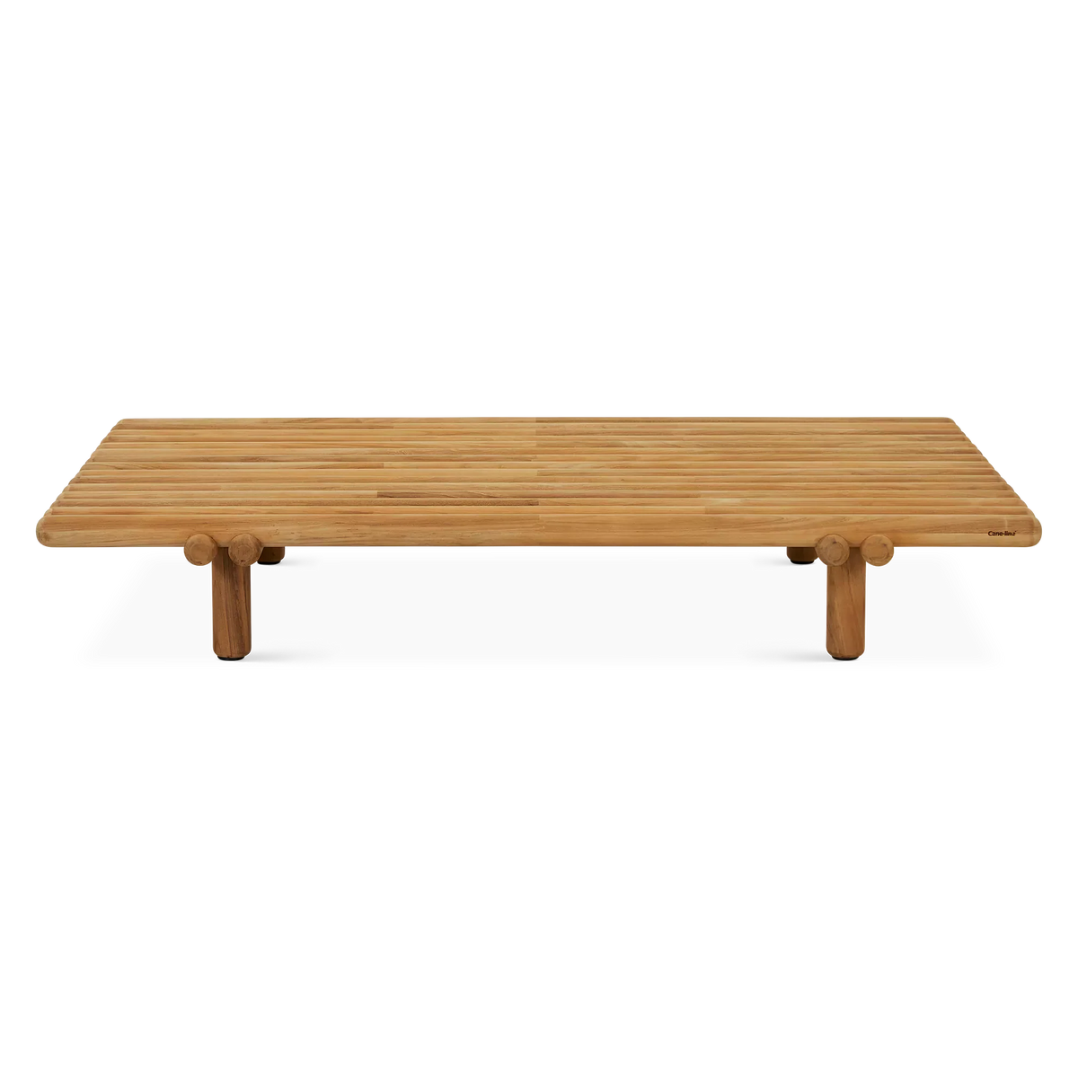 Sticks - Table basse extérieure en teck par Cane-line