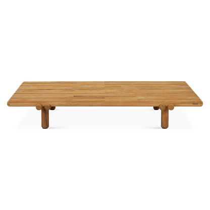 Sticks - Table basse extérieure en teck par Cane-line