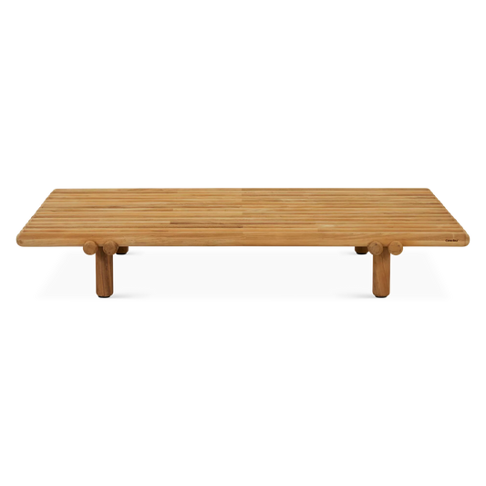 Sticks - Table basse extérieure en teck par Cane-line