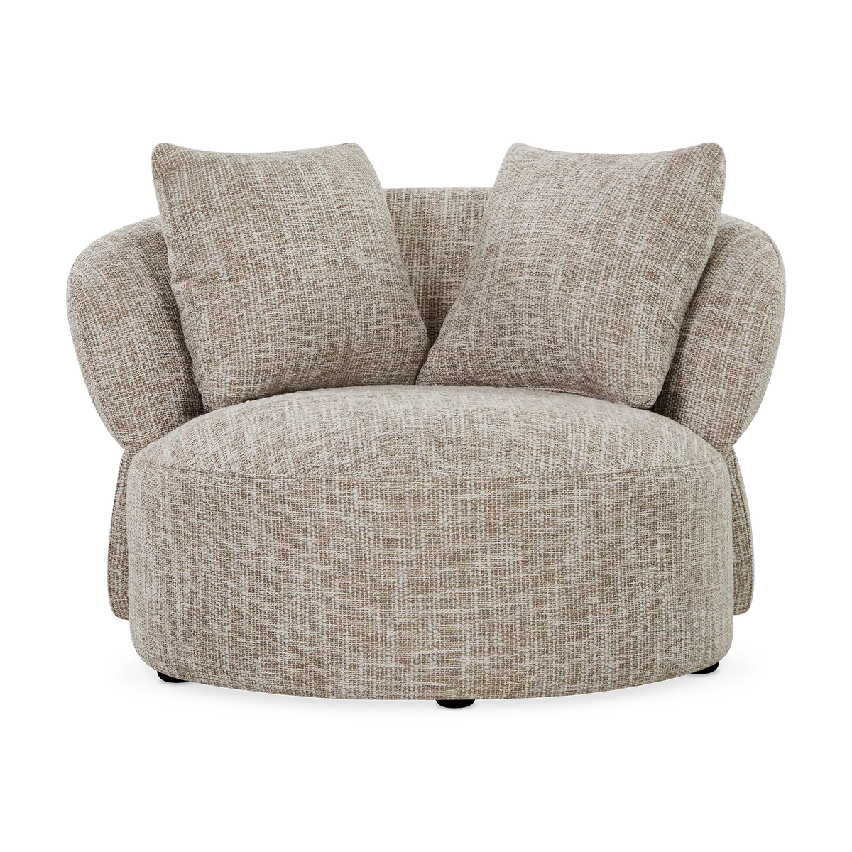 Amora - Fauteuil rembourré pivotant