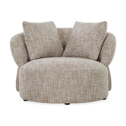 Amora - Fauteuil rembourré pivotant