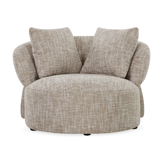 Amora - Fauteuil rembourré pivotant