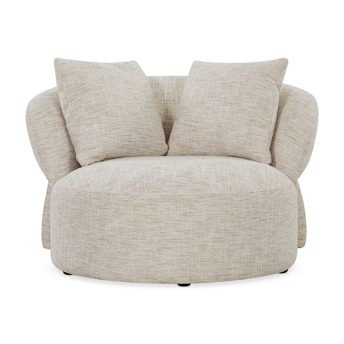 Amora - Fauteuil rembourré pivotant