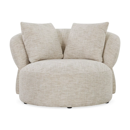 Amora - Fauteuil rembourré pivotant