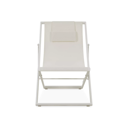 Holiday - Chaise transat extérieure en aluminium