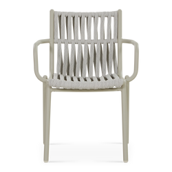 Réglisse - Outdoor Rope Chair Without Arms