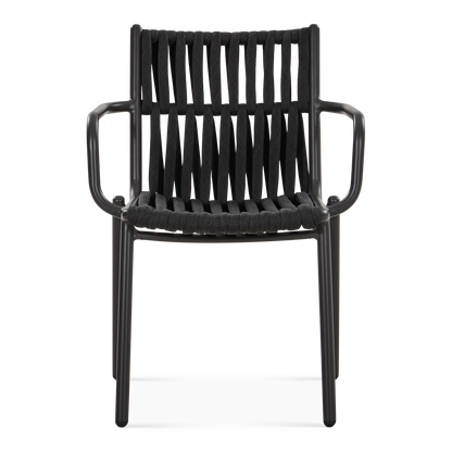 Réglisse - Outdoor Rope Chair Without Arms