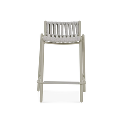 Réglisse - Tabouret hauteur comptoir extérieur en corde