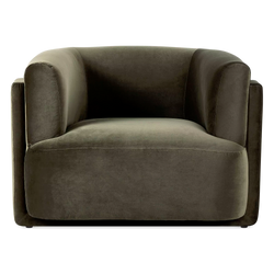 Hartley - Fauteuil en velours par Four Hands