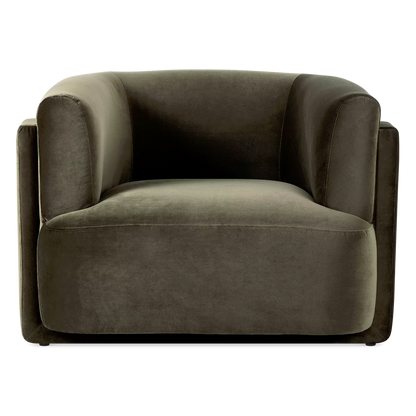 Hartley - Fauteuil en velours par Four Hands