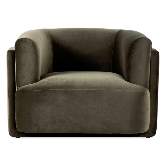 Hartley - Fauteuil en velours par Four Hands