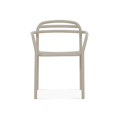 Bliss - Chaise sans bras extérieure en aluminium par Cane-line