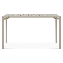 Bliss - Table de salle à manger extérieure en aluminium par Cane-line