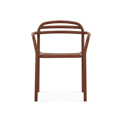 Bliss - Chaise sans bras extérieure en aluminium par Cane-line