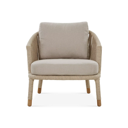Moments - Fauteuil extérieur en corde par Cane-line