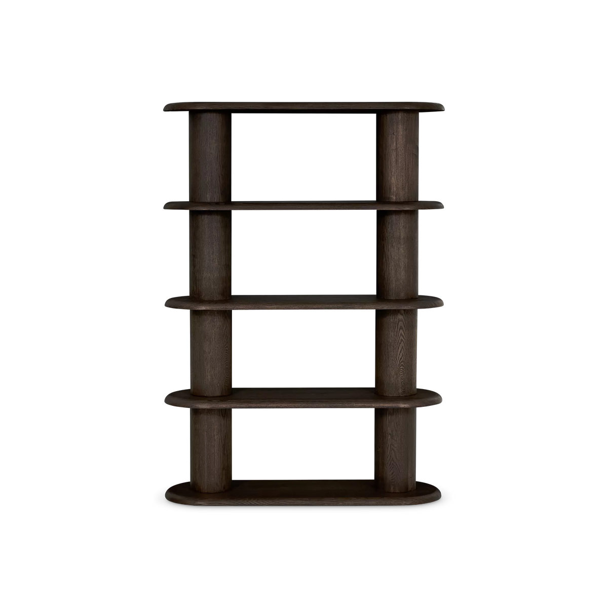 Florence - Dark Wood Bookcase