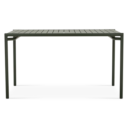 Bliss - Table de salle à manger extérieure en aluminium par Cane-line