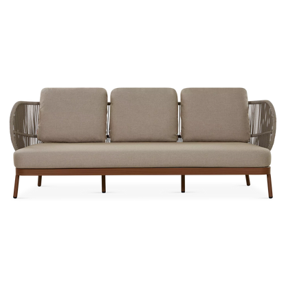 Kiss - Outdoor Rope 3-Seater Sofa