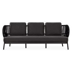 Kiss - Outdoor Rope 3-Seater Sofa