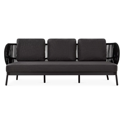 Kiss - Outdoor Rope 3-Seater Sofa