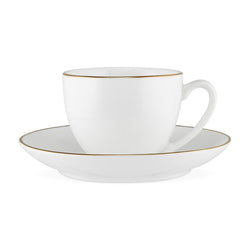 Future - large porcelain cup with gold rim
