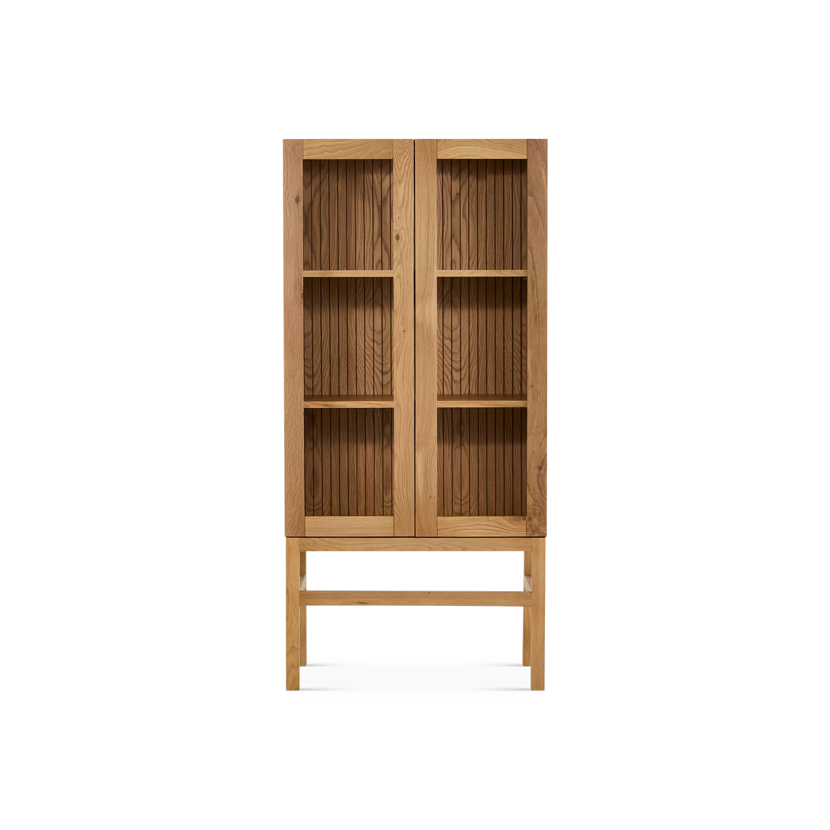 Bernard - Natural Wood Cabinet