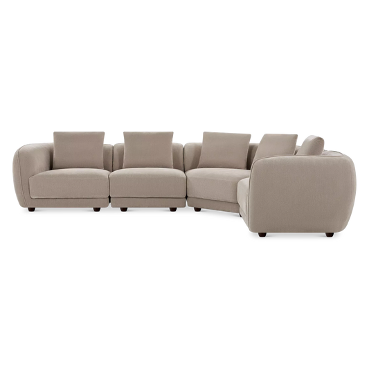 Lily - Fabric Sectional Sofa