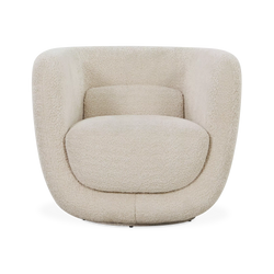 Oreo - Fauteuil pivotant en tissu