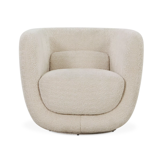 Oreo - Fauteuil pivotant en tissu