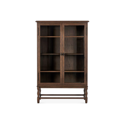Finley - Vitrine en placage de chêne par Four Hands