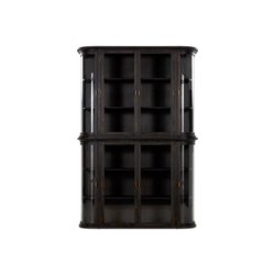 Marceline - Cabinet with Curved Glass