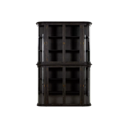 Marceline - Cabinet with Curved Glass