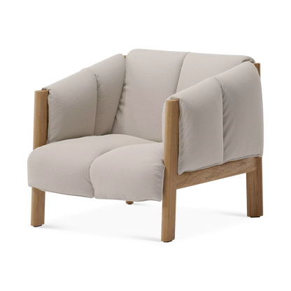 Plumon - Fauteuil extérieur en teck par Kettal