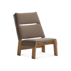 Band - Fauteuil extérieur en acrylique par Kettal