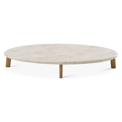 Giro - Table basse extérieure en céramique par Kettal
