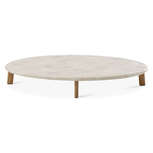 Giro - Table basse extérieure en céramique par Kettal