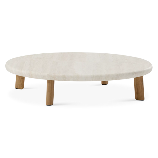 Giro - Table basse extérieure en céramique par Kettal