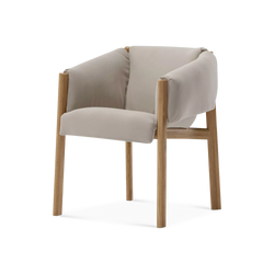 Plumon - Chaise extérieure en teck par Kettal