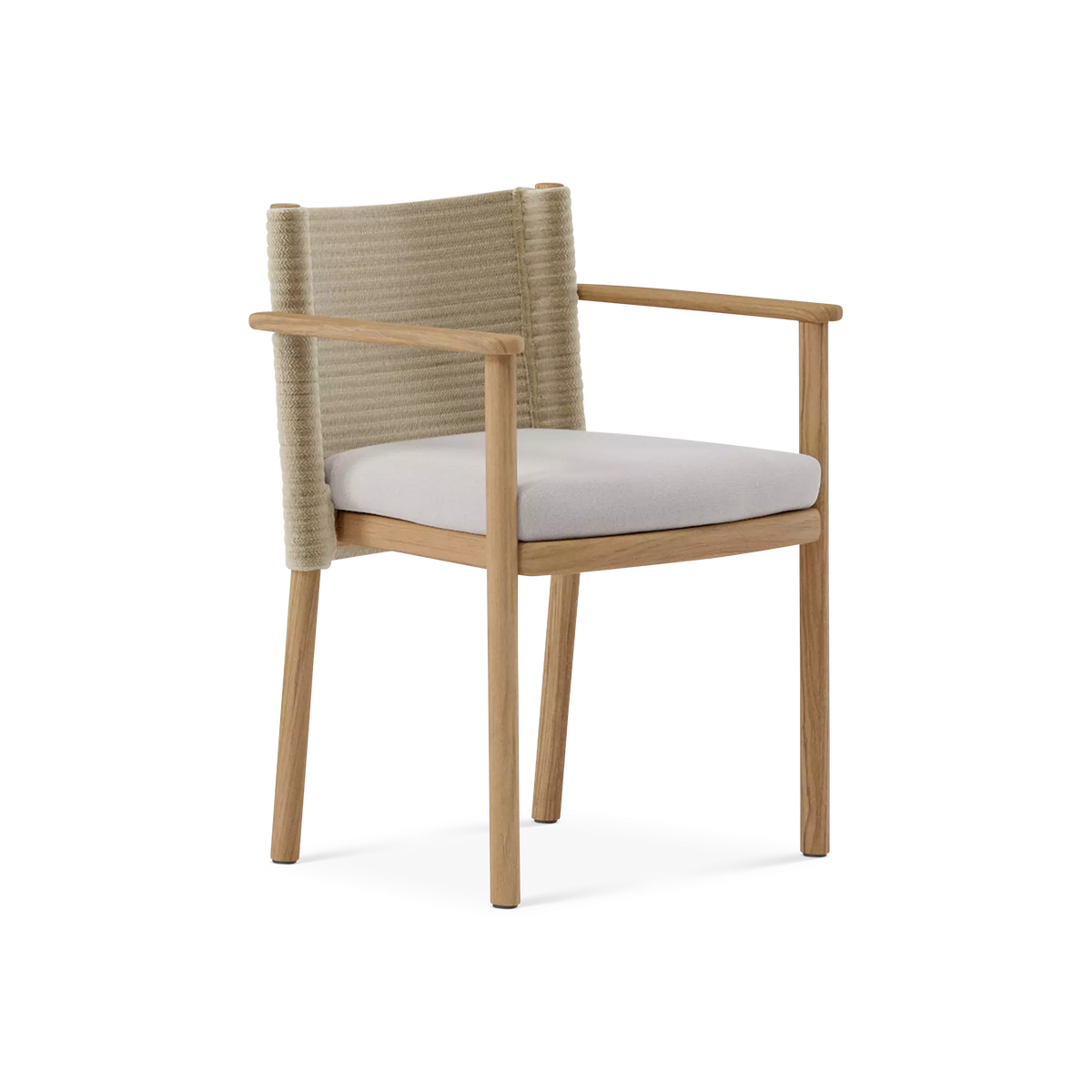 Giro - Chaise sans bras extérieure en teck par Kettal