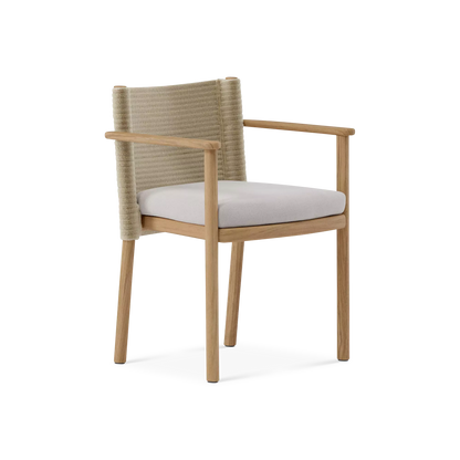 Giro - Chaise sans bras extérieure en teck par Kettal