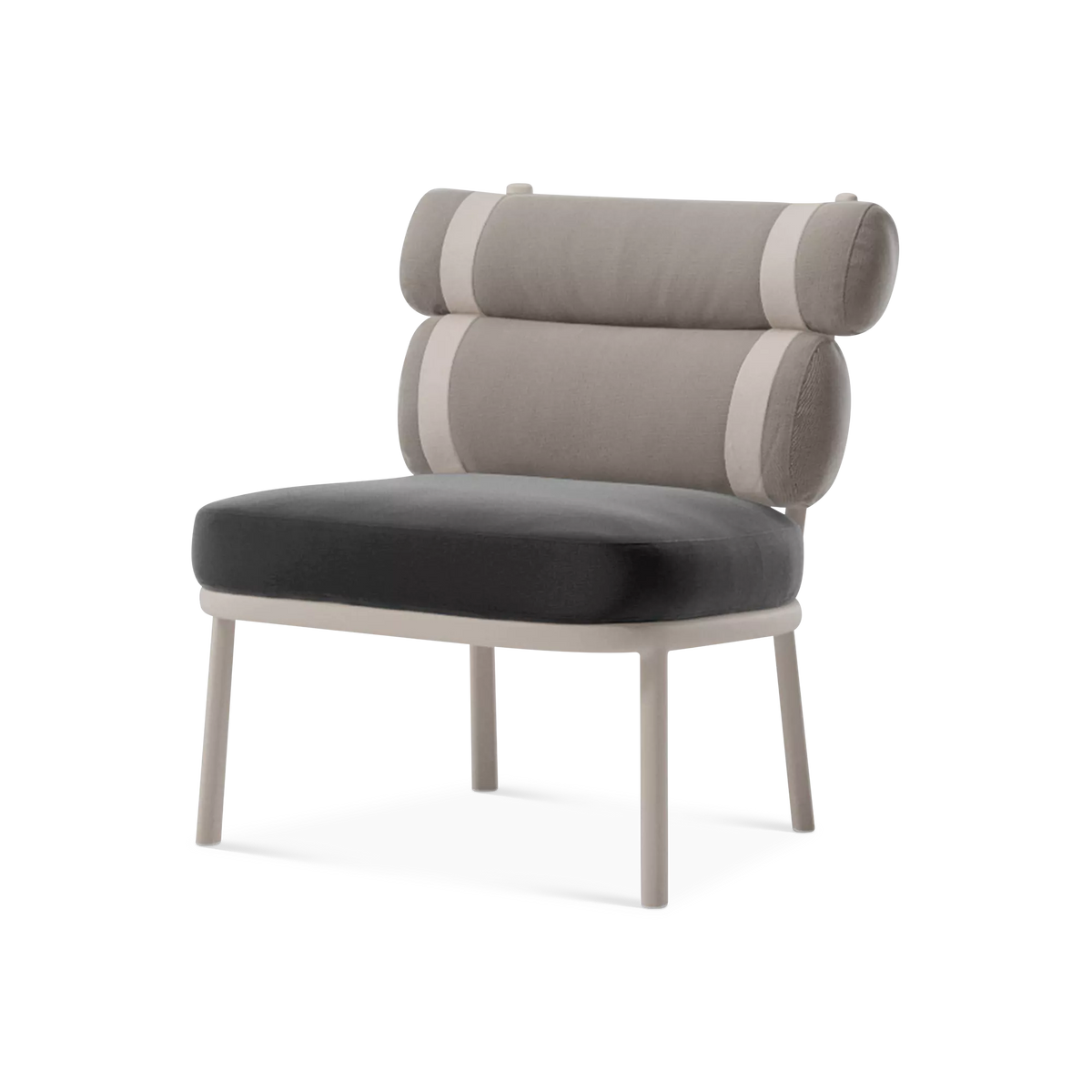 Roll - Fauteuil extérieur en acrylique par Kettal